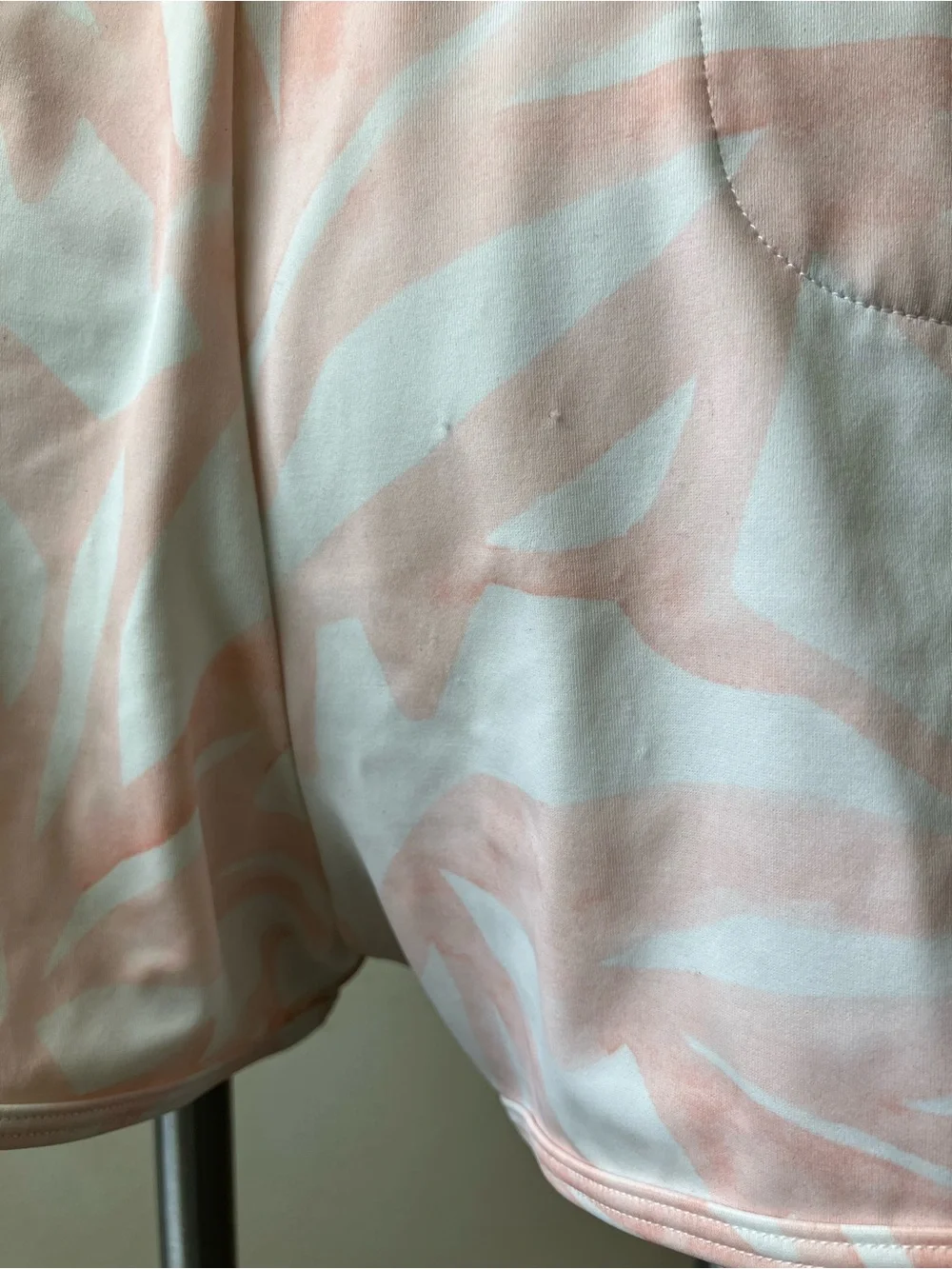 Athleta | Kata South Beach Bikini Top and Shorts Set Pink Quartz Swirl 36D/DD L